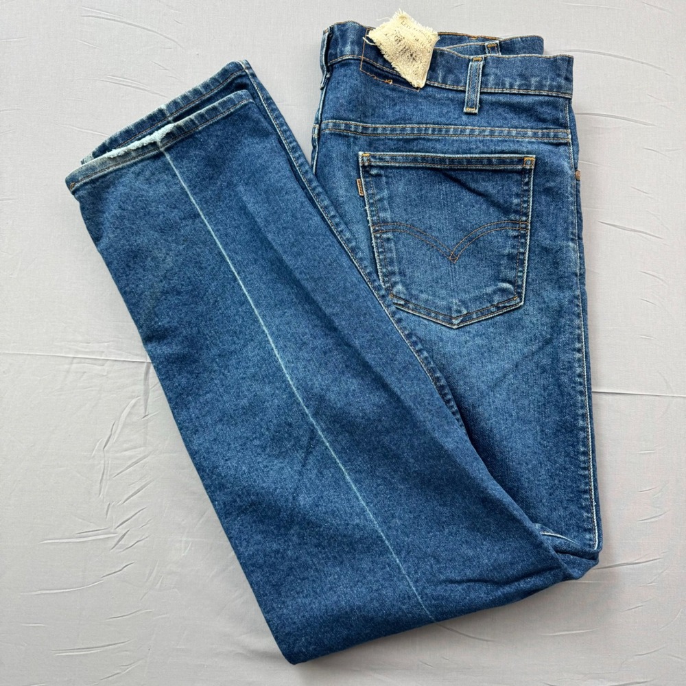 Levi Strauss Signature 540 Relaxed Fit Mens Jeans Blue‎ 38x30 Wrinkle Free 540